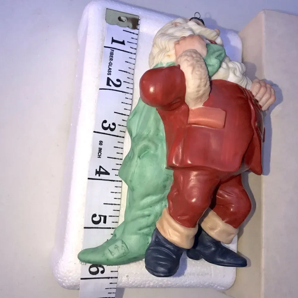 1987 Favorite Santa ~ Hand Painted Porcelain ~ Hallmark Special Edition